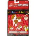 On the Go Scratch Art: Animal Families Hidden-Picture Pad